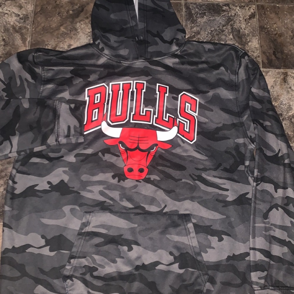 Camouflage Chicago bulls hoodie